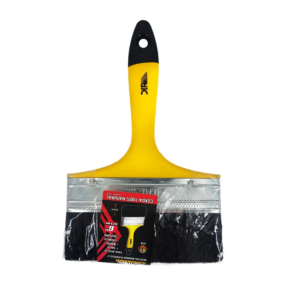 Brocha multiusos de 6 pulgadas con mango de plástico para pintar / adir / 618