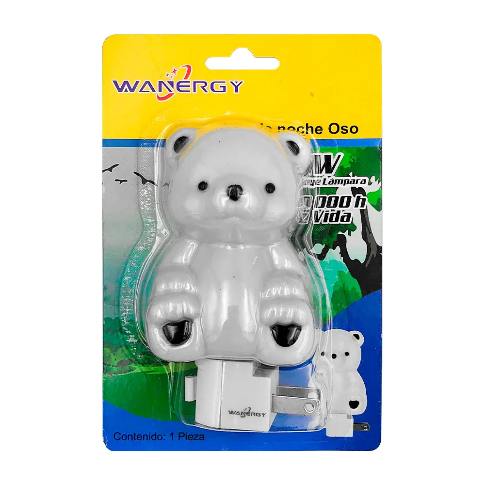 Lámpara de noche wanergy en forma de oso / 64040