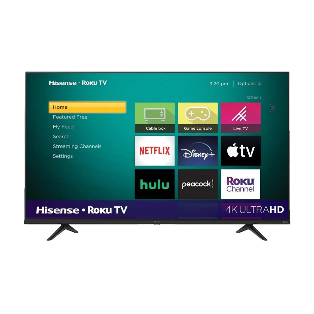 Pantalla smart tv hisense r6 series, lcd con sistema roku tv de 65 pulgadas