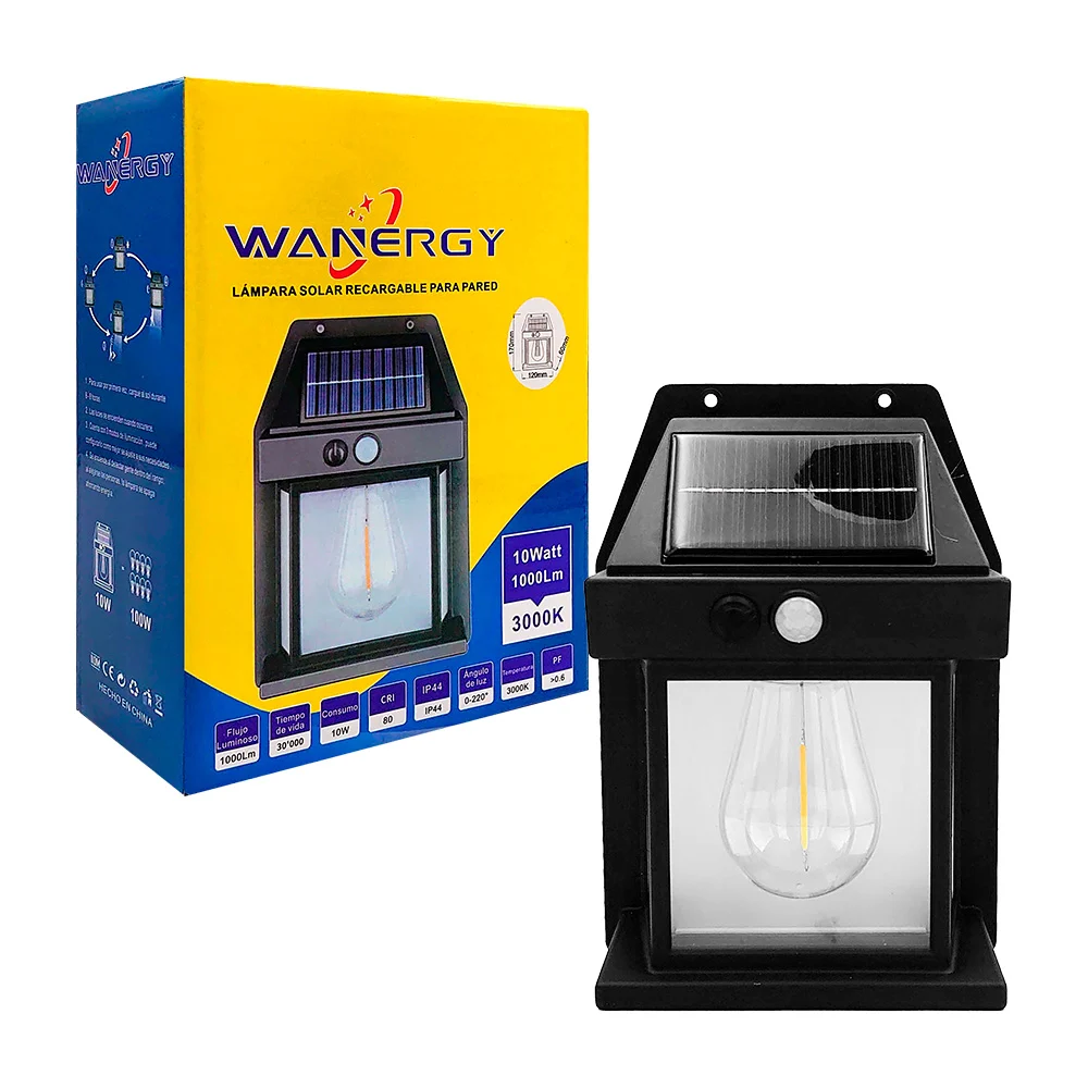 Lámpara solar wanergy recargable para p...