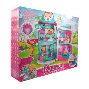 Set pinypon, hospital de urgencia con luces led, variedad de accesori…