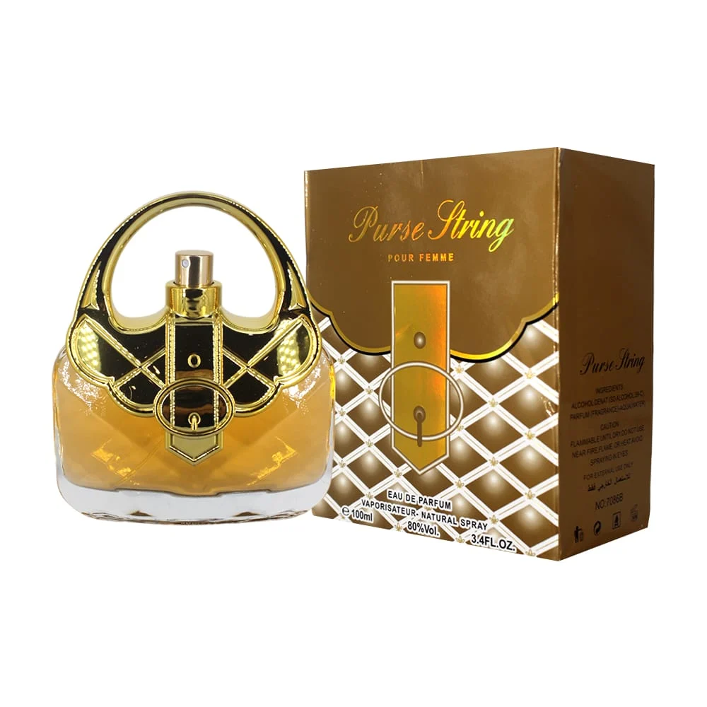 Perfume pink purse o purse string en spray con fragancia para dama, 100ml / 7086b