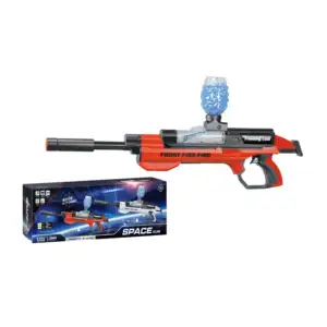 Pistola de juguete space gun automática de hidrogel 7-8mm color rojo …