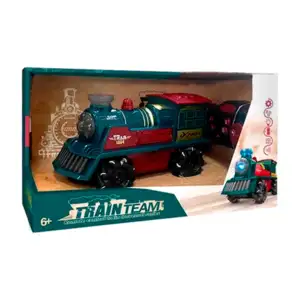 Juguete tren locomotora con control remoto, variedad de colores / tra…