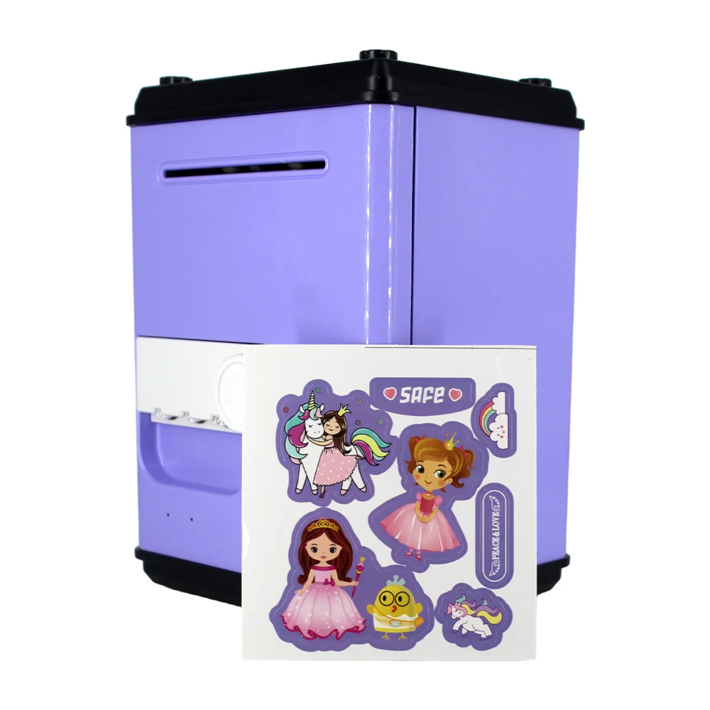 Alcancía infantil tipo cajero atm con diseño animado, variedad de modelos / 778a-1 778a-2 778a-3