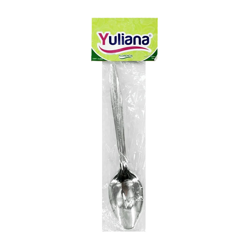 Paquete con 12 cucharas soperas metálicas / yuliana florencia / 172010
