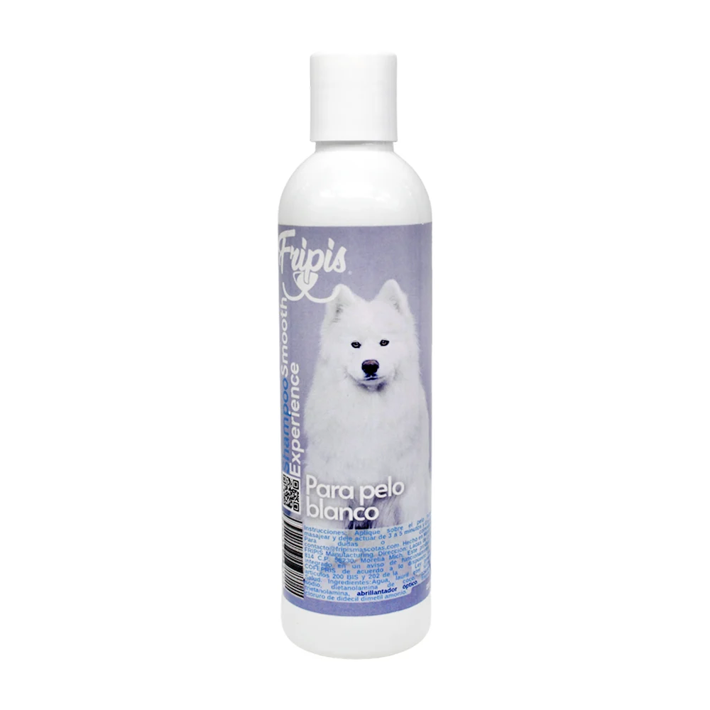 Shampoo fripis para pelo blanco de perro, 250ml / 789123