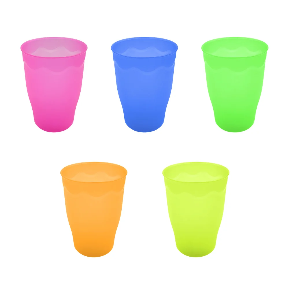Vaso de plástico olas translúcido neón, 500 ml, variedad de colores / vaso olas translúcido / cosmo plastik