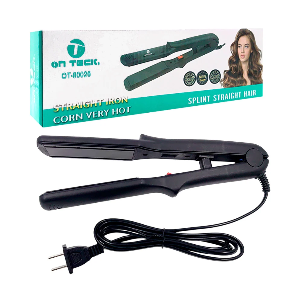 Plancha alisadora on teck para cabello, 160-220°c / straight iron / ot-80026