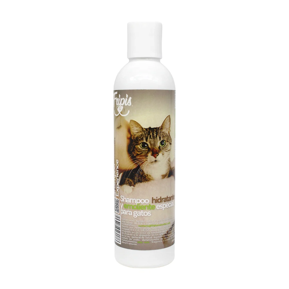 Shampoo fripis hidratante y emoliente especial para gatos, 250ml / 804977
