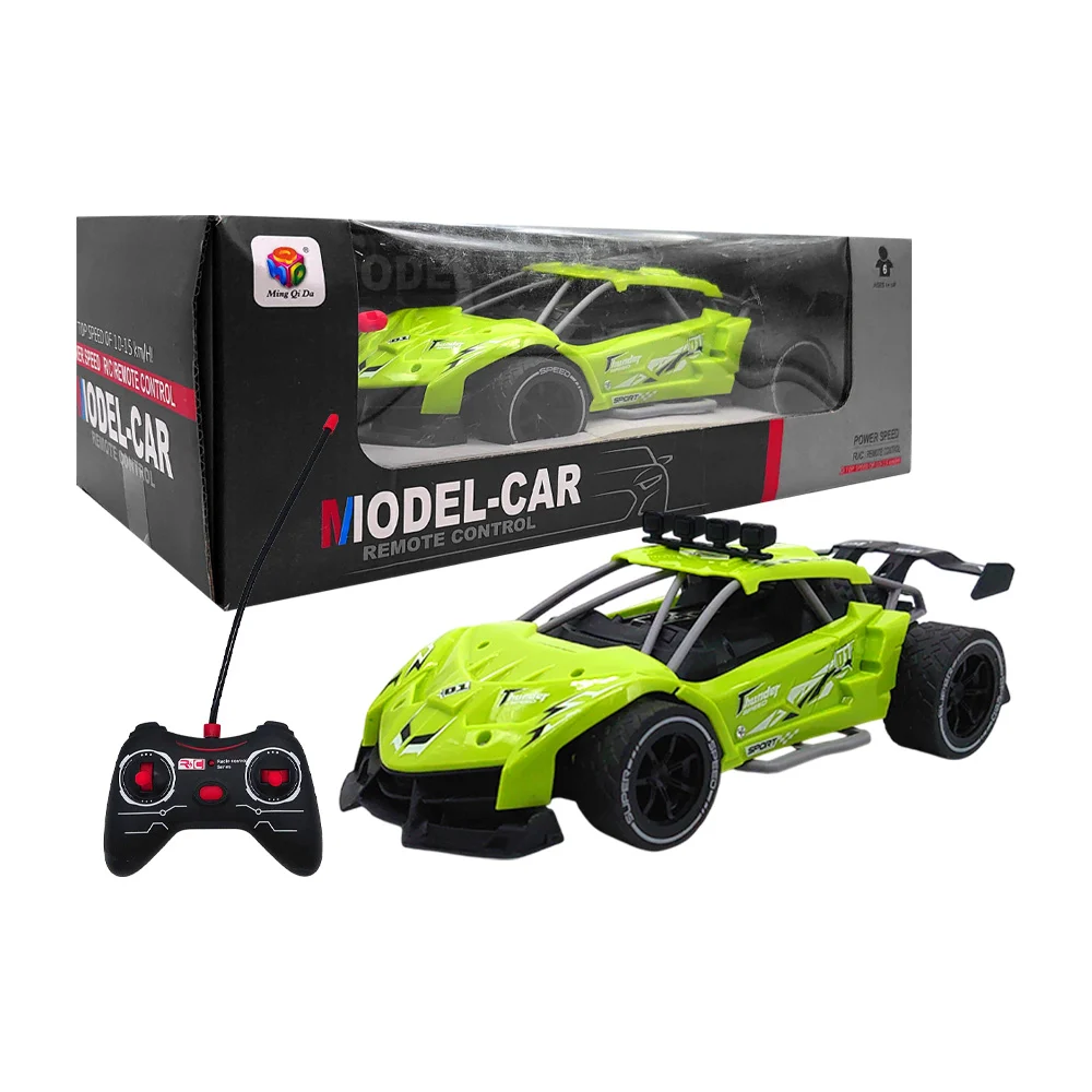 Carro thunder speed sport a control remoto con neumáticos de goma y batería recargable / modelo-car / 806-28a