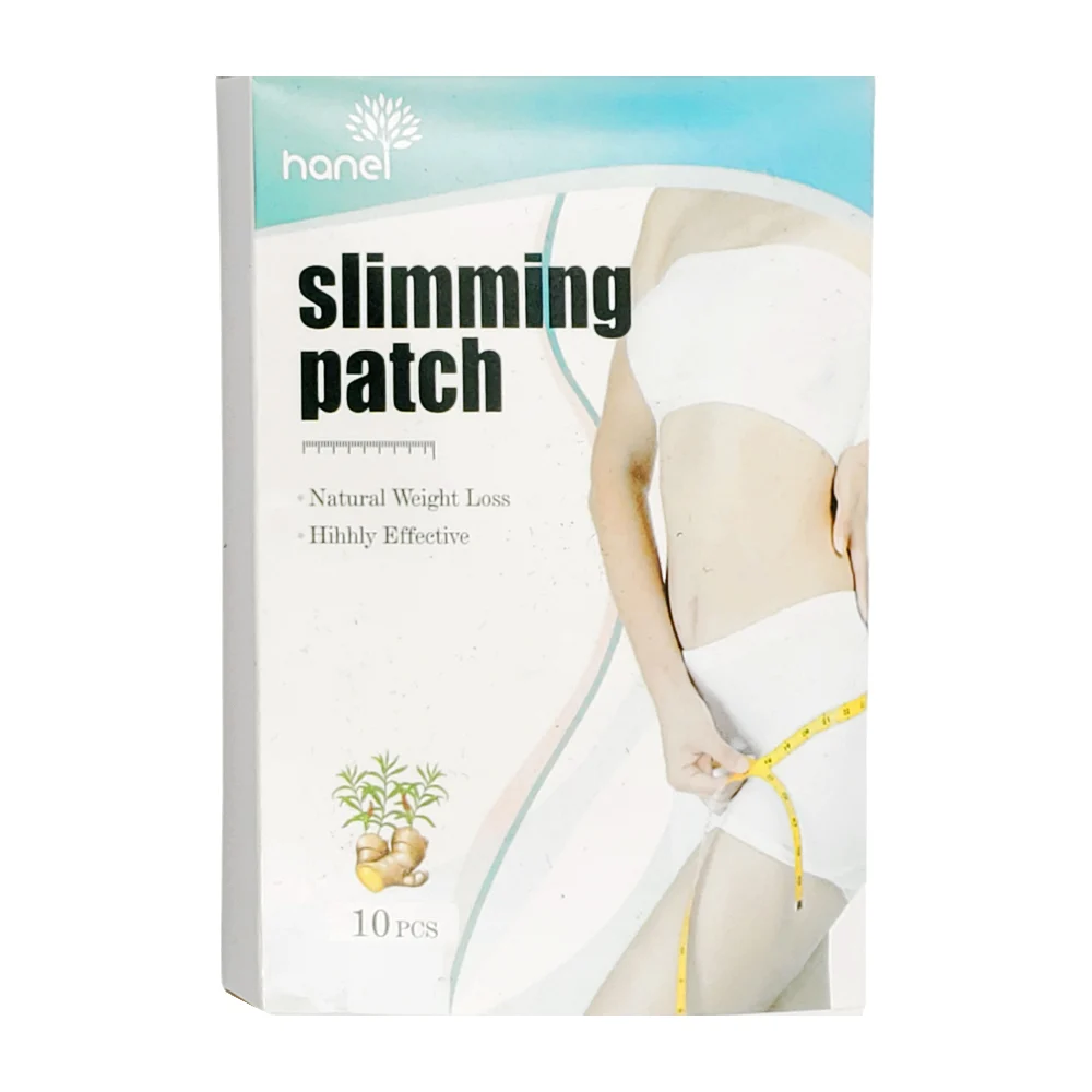 Caja de 10 parches con extracto de ginseng para adelgazar / slimming patch / 80677