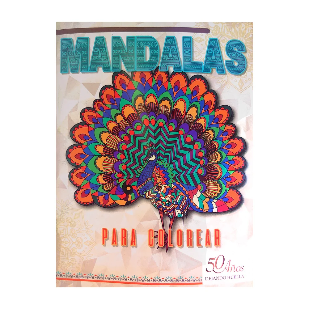 Libro para colorear de 32 hojas con diseño de mandalas, variedad de modelos / 80761 / 100555 / 061324 / 10638