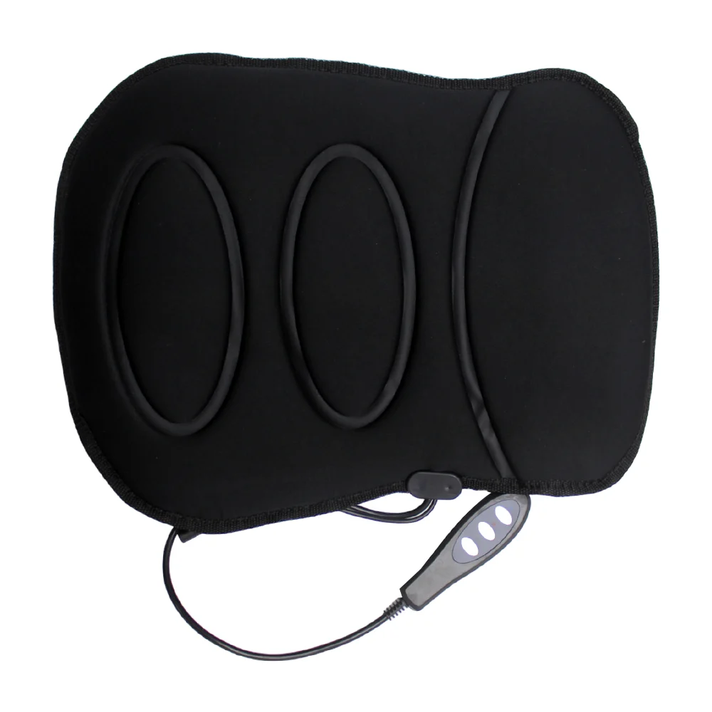 Cojín masajeador para asiento de carro automóvil con control 40x50cm