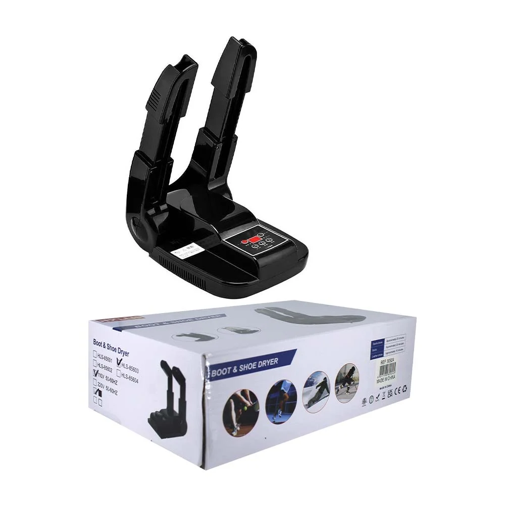 Secador calentador de zapatos multifuncional con regulador de temperatura 110v / hls-85603