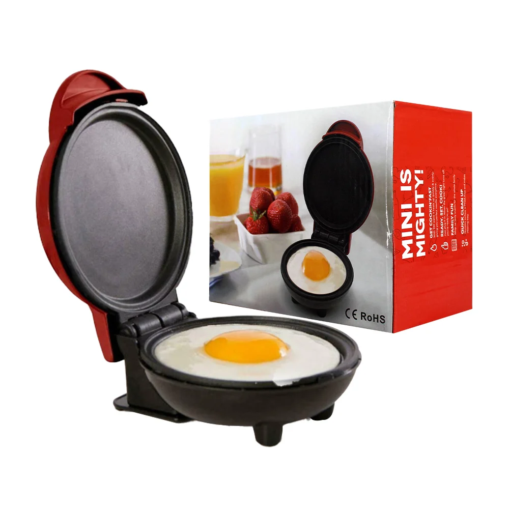 Mini maquina tipo plancha para hacer huevos, de 4 pulgadas y 350w, variedad de colores / feel good / 81031 / 16114 / D-20448