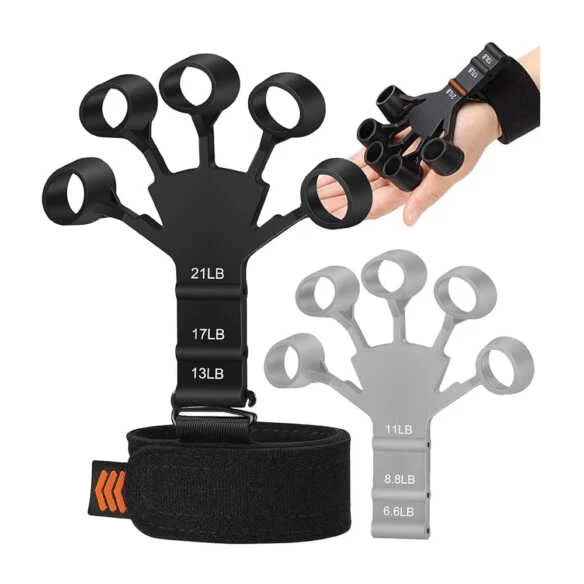 Muñequera terapéutica de silicona para entrenar los dedos con distintos tipos de presión / finger trainer / morning sun / 81074
