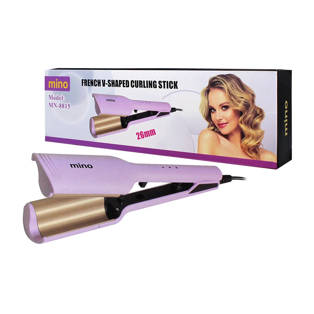 Plancha waflera para hacer ondas en el cabello, variedad de colores / mn-8815 / jfb-014