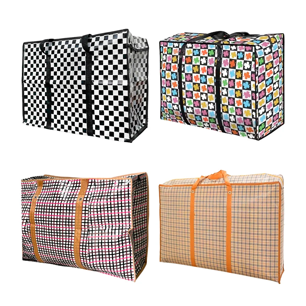 Bolsa multiusos grande impermeable con estampado, 70x54x20cm, variedad de diseños / 81368