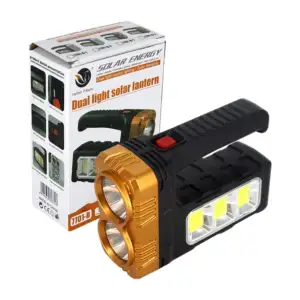 Lámpara / linterna de mano recargable mulfuncional con carga solar / …
