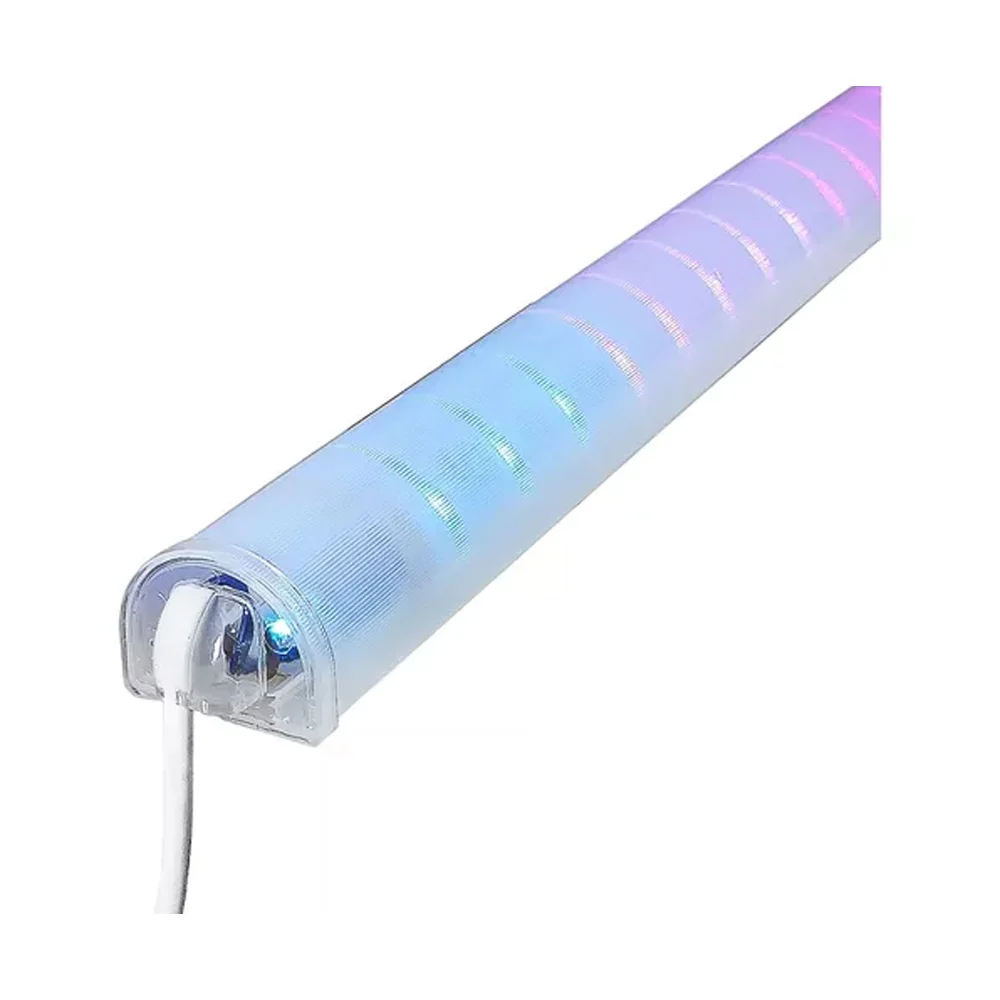 Gabinete led rgb multicolor de 8w con cubierta opalina para techo, 1m / mavrik