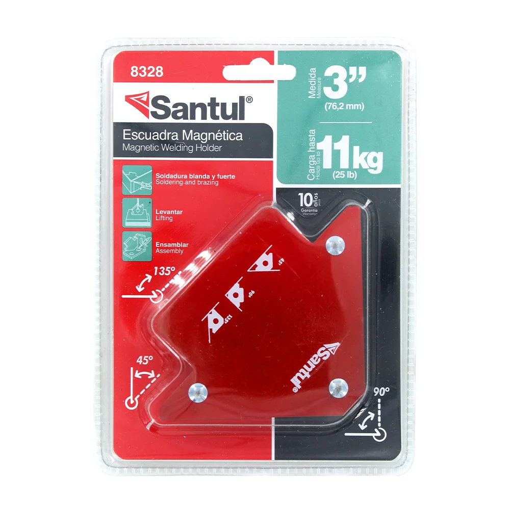 Escuadra magnética santul para soldar de 3 pulgadas / 0523