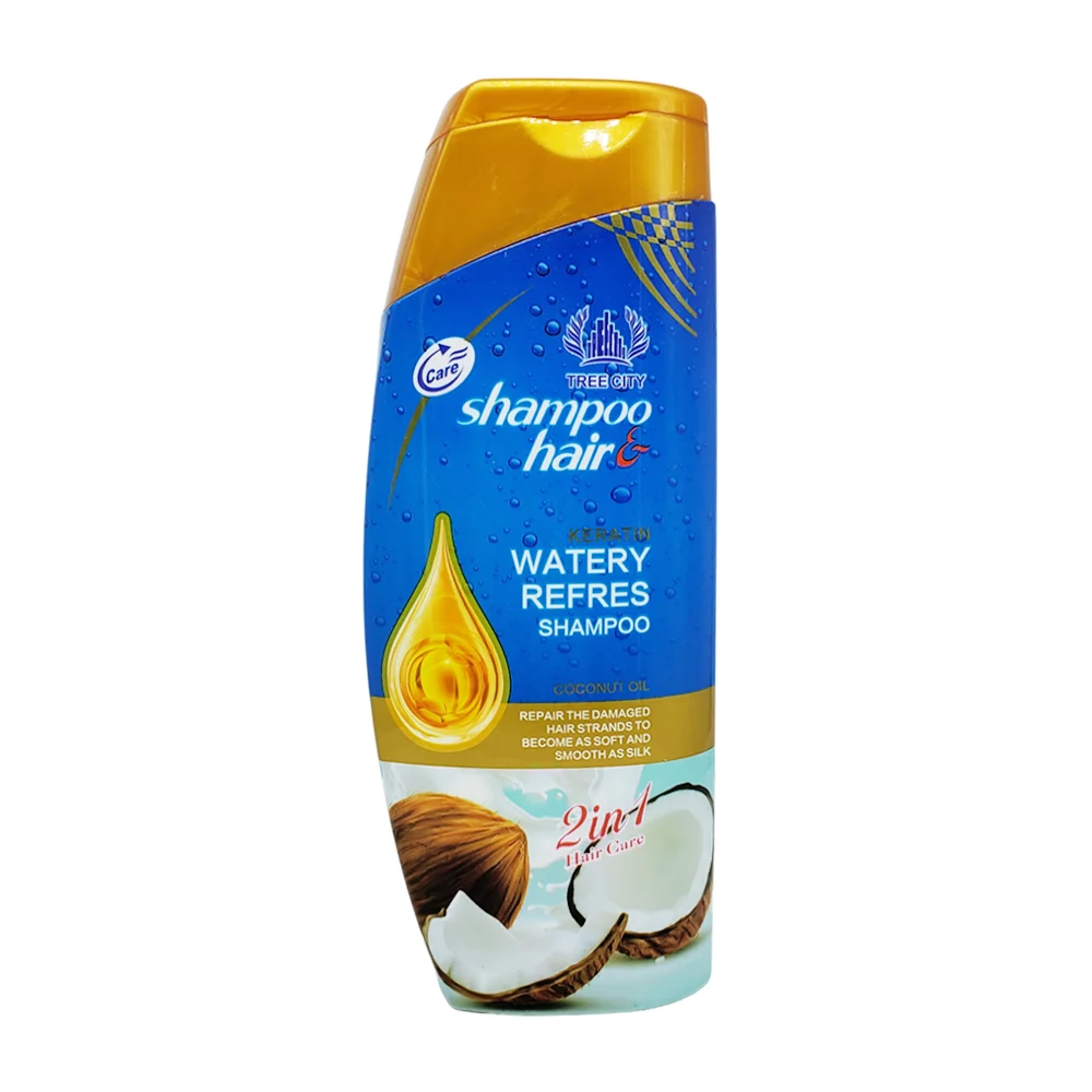 Shampoo 2 en 1 hidratante limpiador tree city con aceite de coco 700ml / tc2335-a