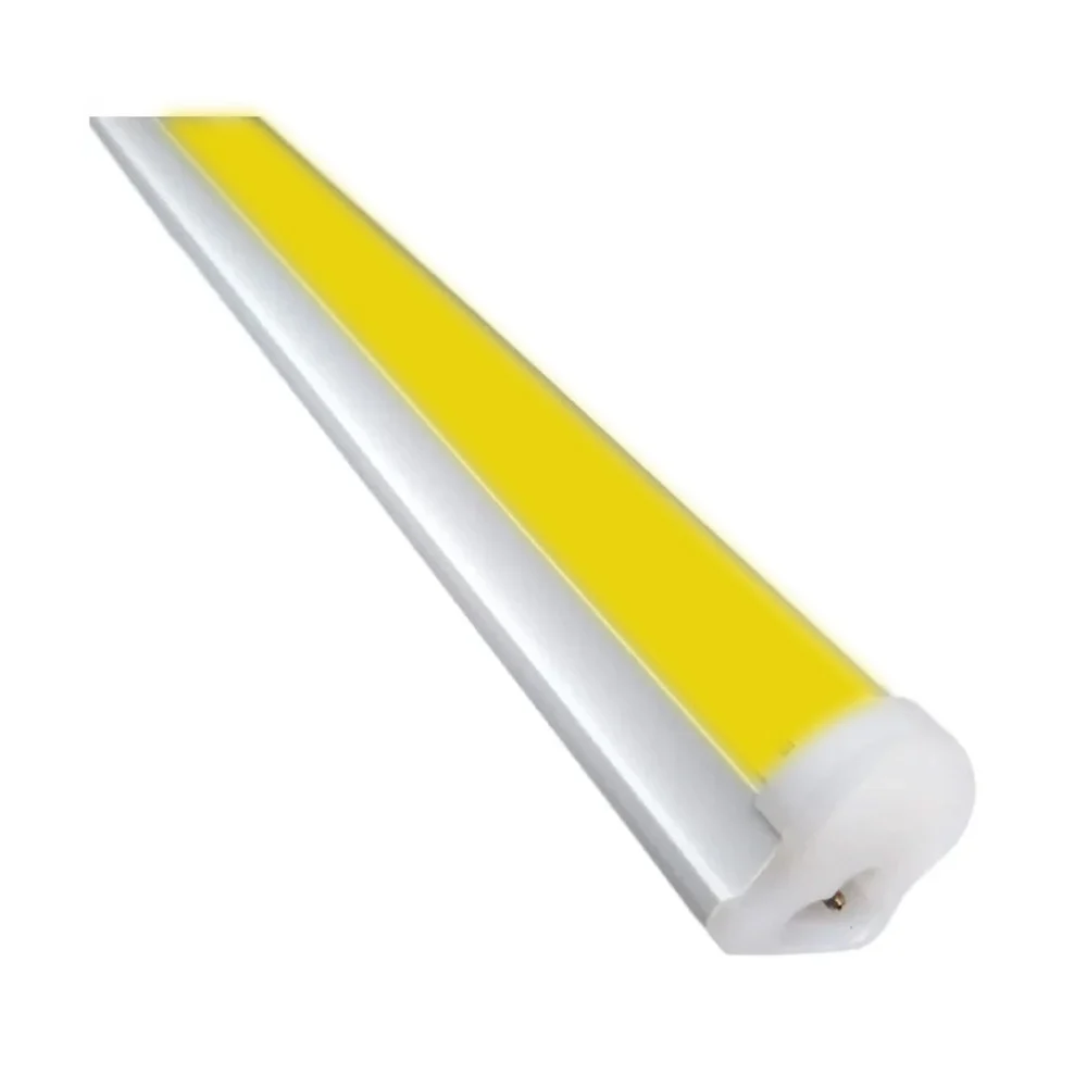 Regleta tubo led con luz color amarilla de 21w y cubierta opalina para techo, 120cm / mavrik