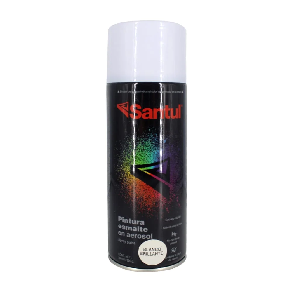 Pintura esmalte en aerosol santul color ...