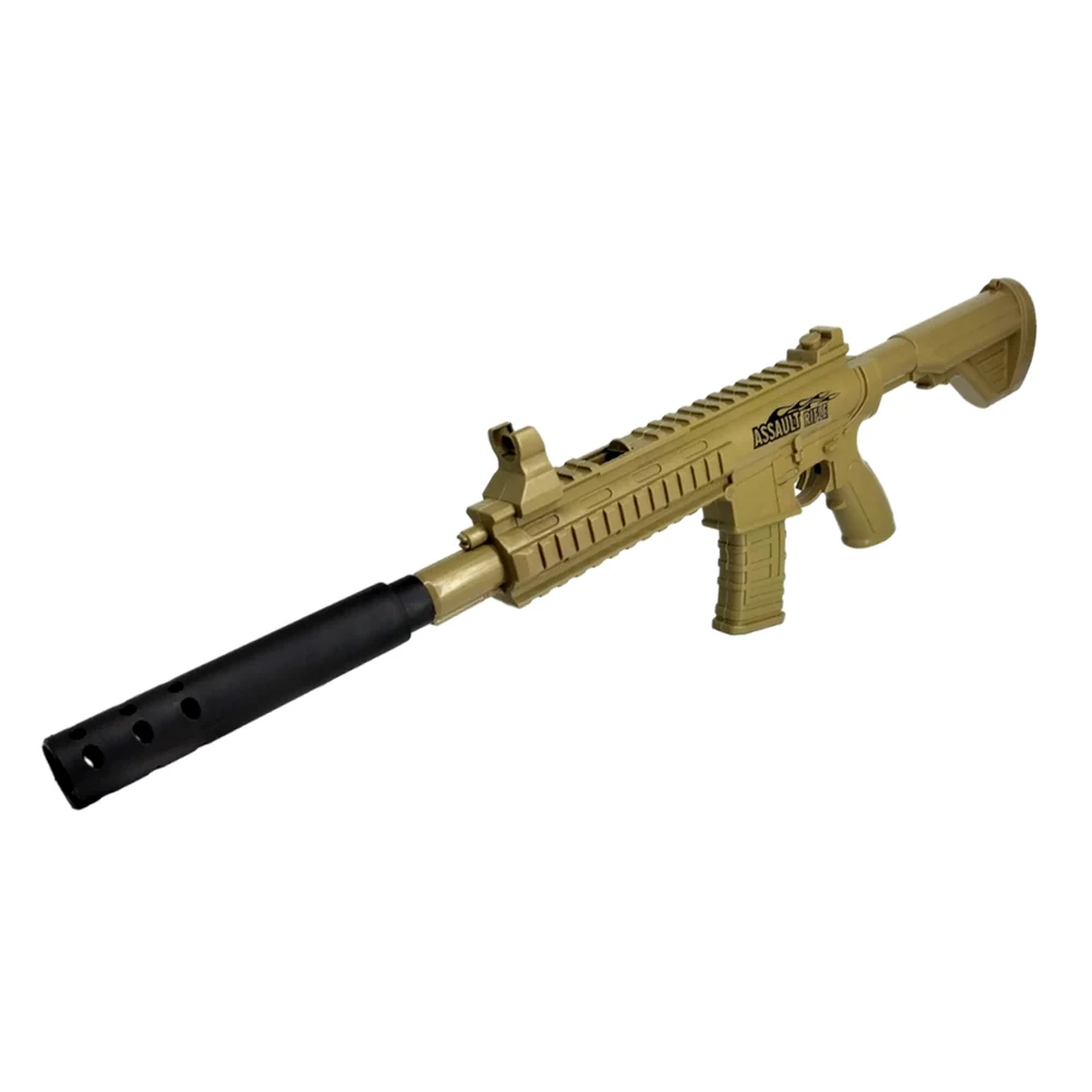 Pistola / rifle de juguete lanza dardos y bolitas de plástico m4-16 simulation gun assault / 90139