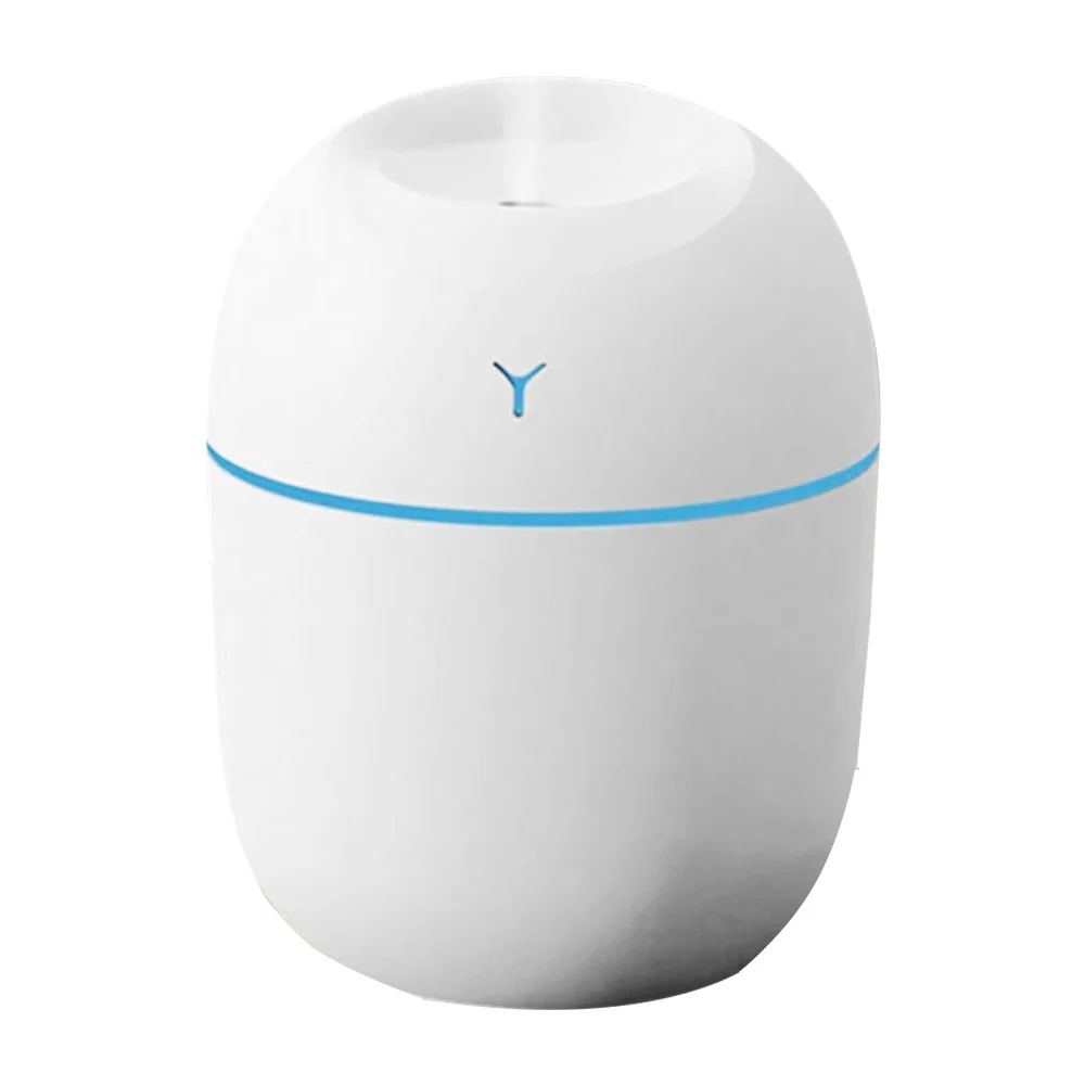 Mini humidificador en forma de huevo con luz y capacidad para 220ml, variedad de colores / colorful egg / 11772