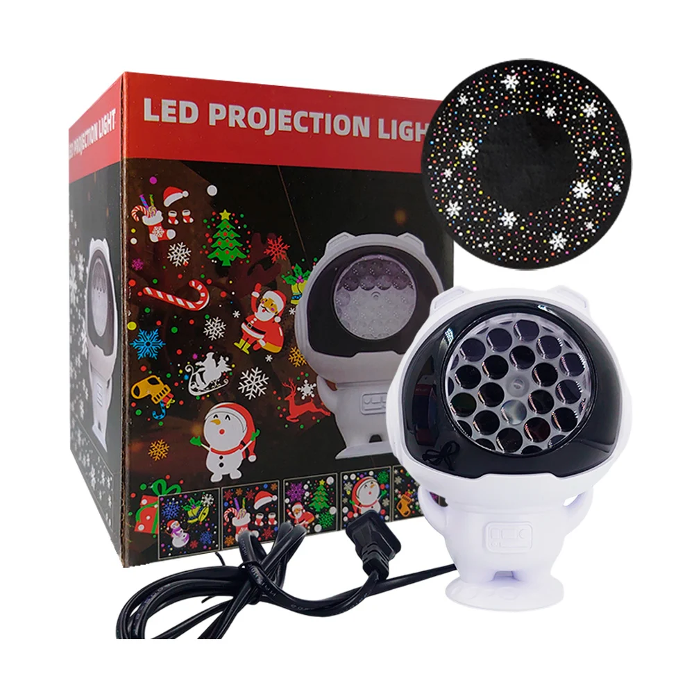 Proyector led láser en forma de astrona...