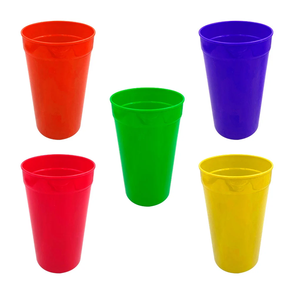 Vaso nova de plástico para 1 litro, variedad de colores / cosmo plastik