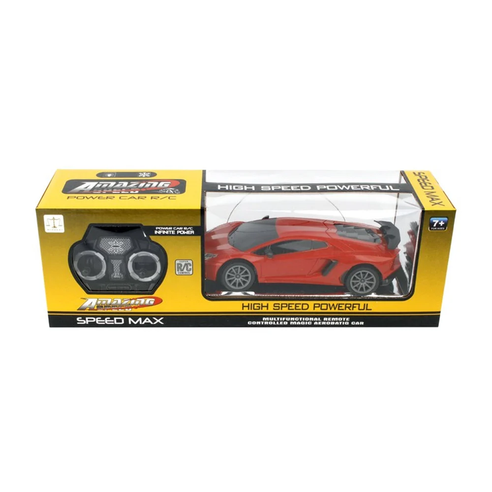 Carro deportivo a control remoto amazing speed max con luz, variedad de modelos / 922-7