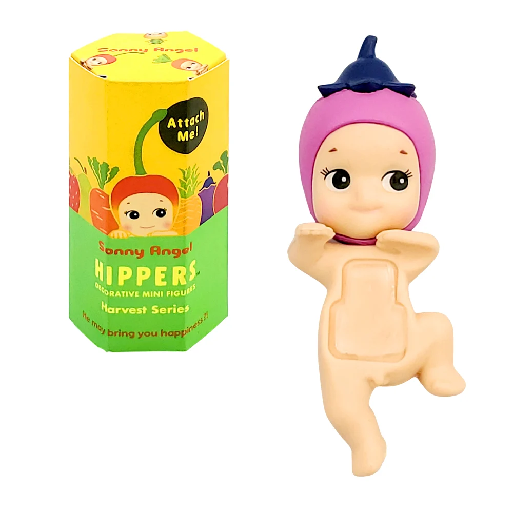1pza Mini muñeco decorativo con gorro de frutas para celular, variedad de modelos / sonny angel hippers / 989348