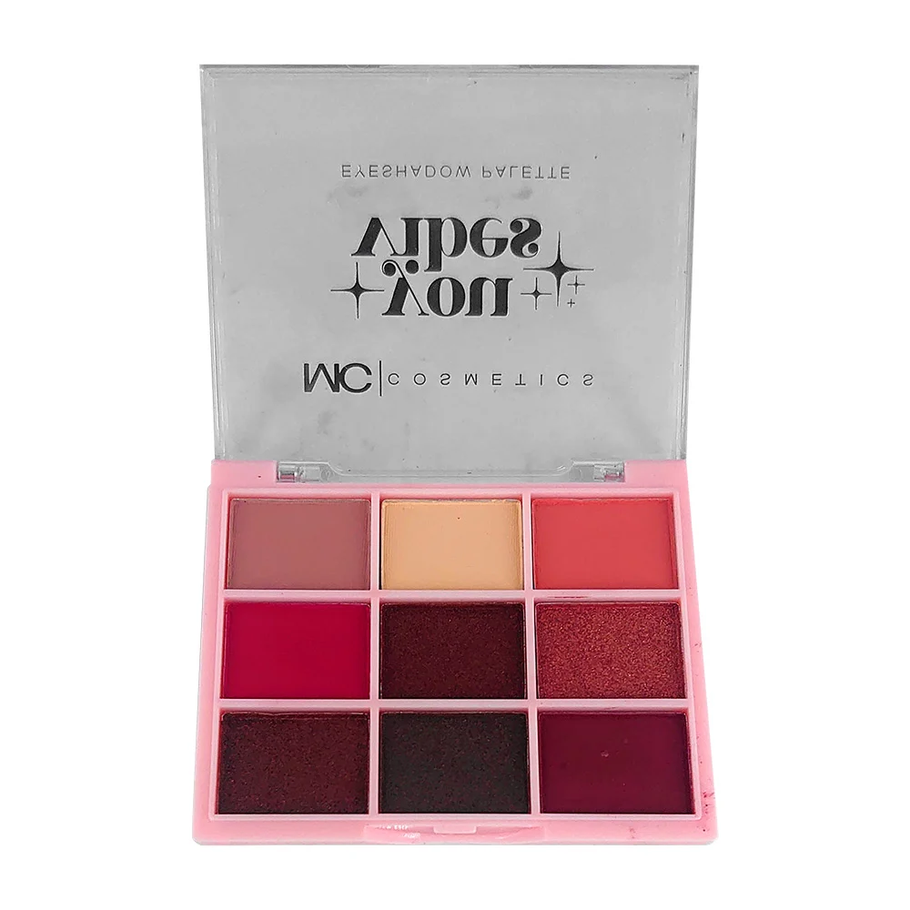 Mini paleta de sombras mc cosmetics con 9 colores para ojos, 16.8g / you vibes / hb101814