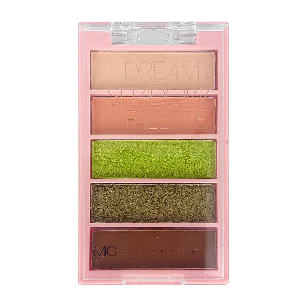 Mini paleta de sombras mc cosmetics con 5 colores para ojos, 7g / hb103367