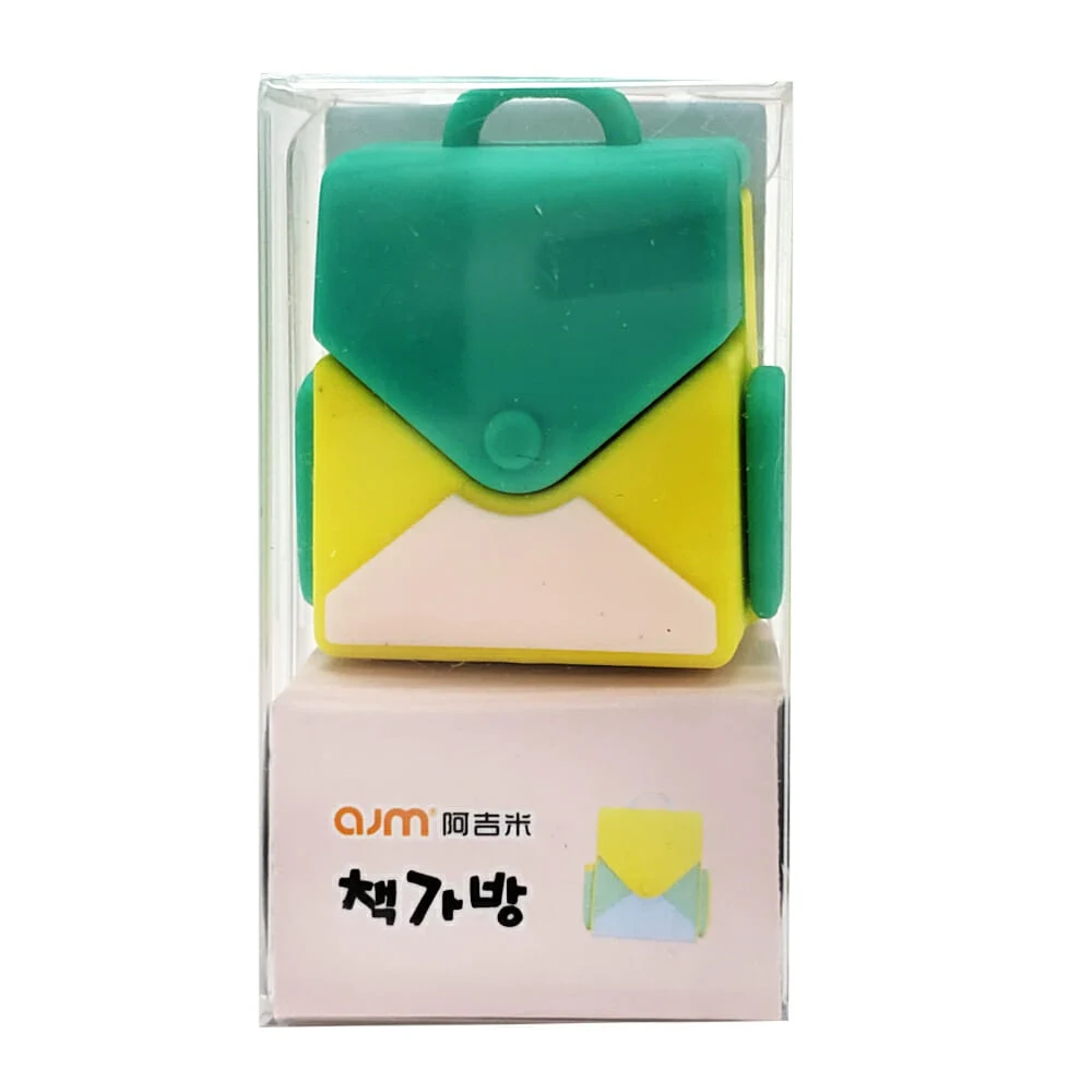 1pza Sacapuntas con diseño de mochila, variedad de colores / a-2022