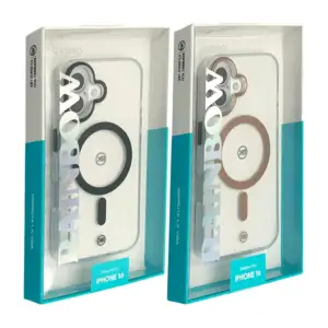Funda magsafe transparente para iphone 16, con relieve y detalles en …