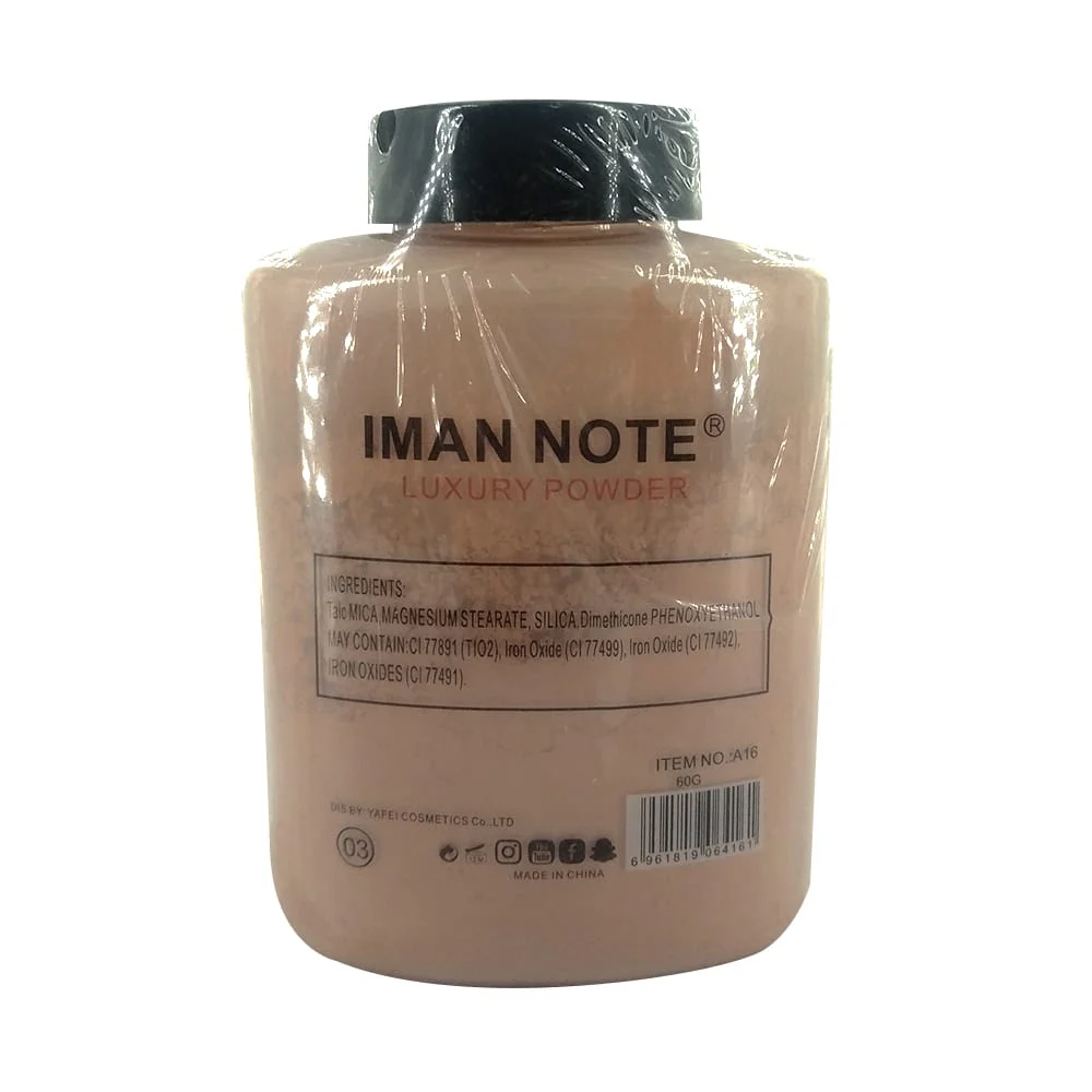 1pza Polvo translúcido suelto iman note luxury powder 60g, variedad de tonos / a16