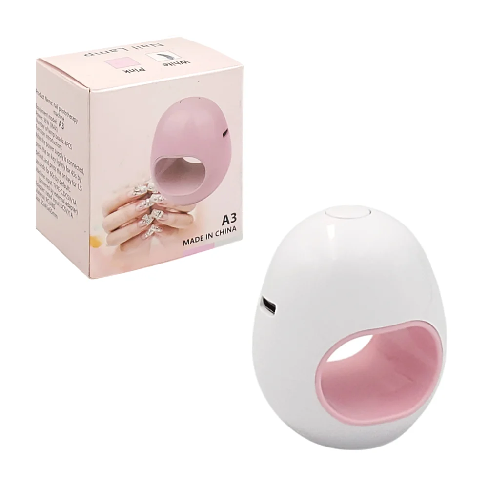 Mini lámpara UV, individual, portátil, para el secado de uñas, variedad de colores / nail lamp / v106 / a3