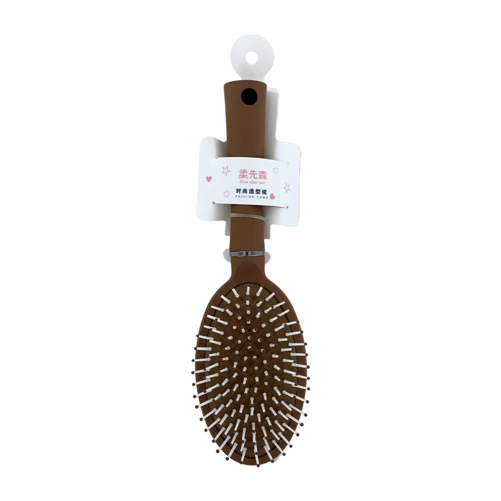 1pza Cepillo ovalado desenredante para en cabello, variedad de colores / fashion comb / a400
