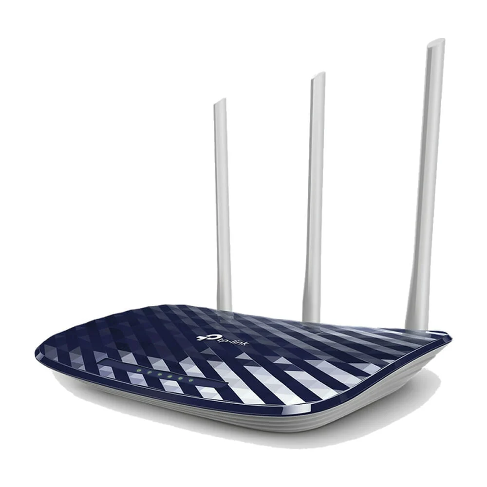 Router wi-fi inalámbrico tp-link ac750 doble banda con 4 antenas archer c20 / ac750 / ean-13 / ac1200