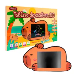 Pizarrón mágico buytiti con pantalla lcd y forma de capibara + pluma …