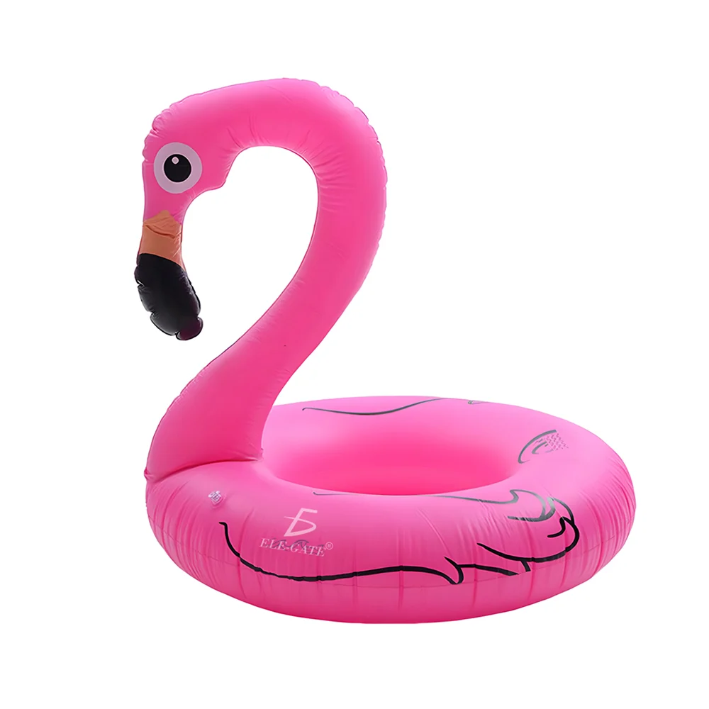 Salvavidas inflable tipo dona en forma de flamingo 42x90cm / alb.01