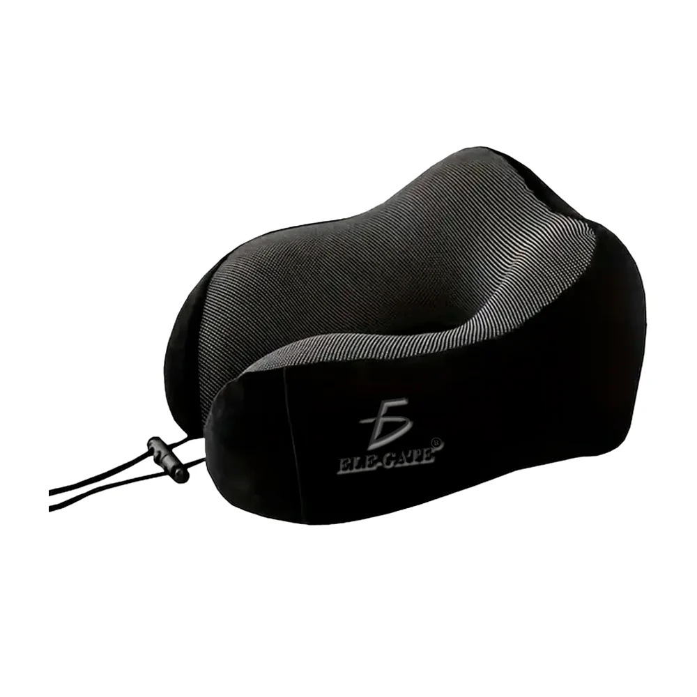 Almohada de viaje ele-gate viscoelástica / soporte para el cuello diseño con elevación, variedad de colores / almo.01
