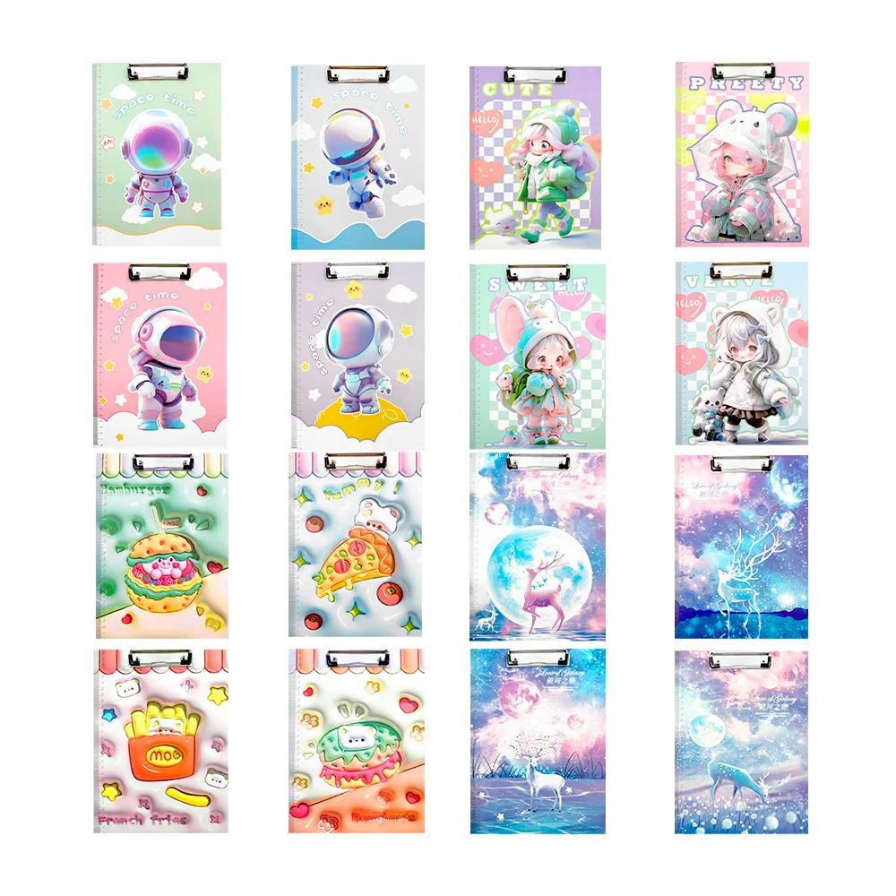 1pza portapapeles - sujetapapeles con diseño infantil y regla de 30cm al costado, variedad de diseños / ar247 / 587802 / yy-3122-1025 / yy-3122-1088 / yiyi-1025 / yiyi-1088