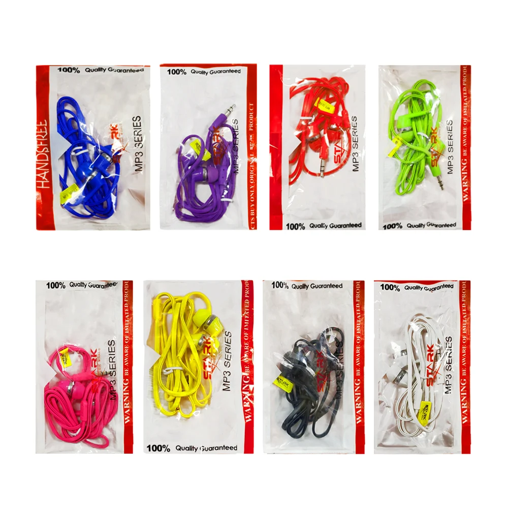 Audífonos alámbricos manos libres con entrada auxiliar 3.5mm, variedad de colores / hands free / mp3 series
