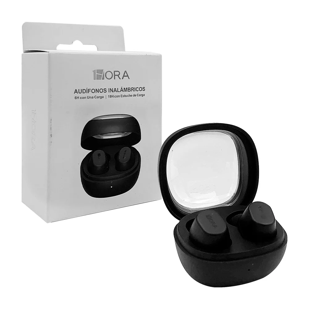 Audífonos inalámbricos bluetooth con estuche de carga / 1 hora / aut208