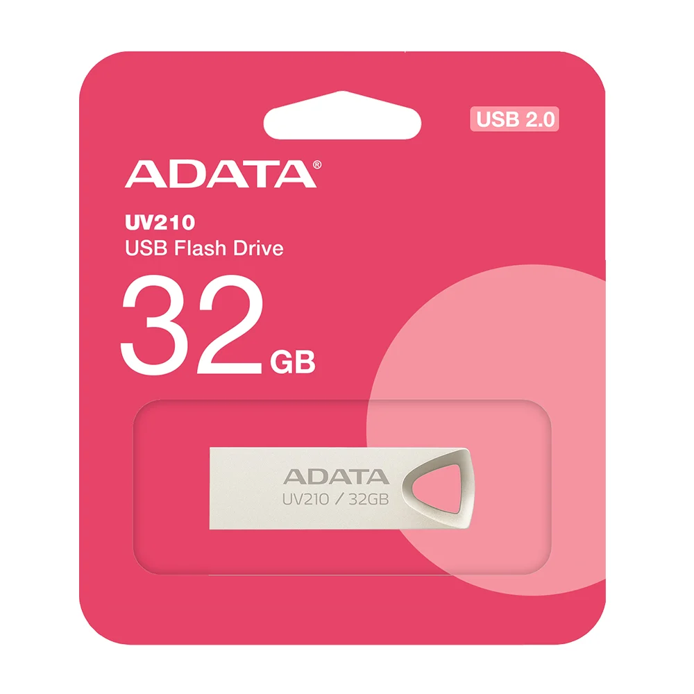 Memoria usb 2.0 flash drive adata metálica con capacidad de 32gb / uv210